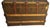 Animal Skin Early 20th Century L. Goldsmith & Son "Never Break" Flat-Top Steamer Trunk For Sale - Image 7 of 9
