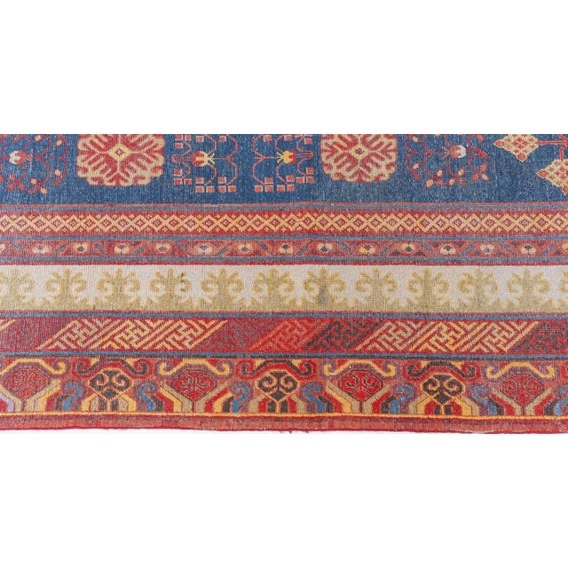 Doris Leslie Blau Antique Samarkand Khotan Rug For Sale - Image 9 of 10