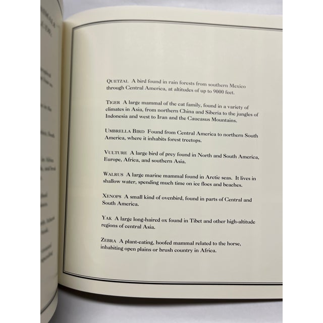 An Alphabet of Animals Book For Sale - Image 16 of 16