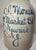 Antique 1800's J. Monsky Newark Nj Stoneware Salt Glazed Cobalt Pottery 2 Jug For Sale - Image 4 of 13