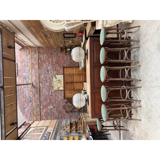 Bentwood Bar Stools, 1960s, Set of 11 For Sale - Image 8 of 9