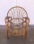Boho Chic Vintage Boho Rattan Lounge Chair For Sale - Image 3 of 4