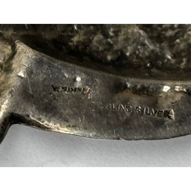 Mid-Century Sterling Silver Bream Fish Brooch Scandinavian Modernist Style Taste For Sale - Image 17 of 18