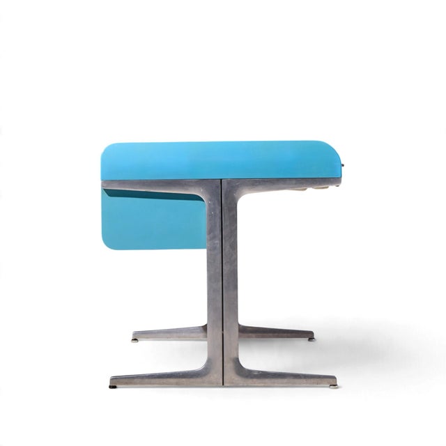 Herman Miller George Nelson for Herman Miller Action Office Mid Century Rolltop Desk For Sale - Image 4 of 16