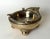 Art Deco Austrian Brass Ashtray with Integrated Cigarette Cutter, 1920s For Sale - Image 4 of 13