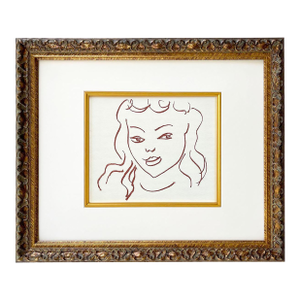 1970s Henri Matisse Florilege Des Amours 134 Framed