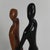 Wooden Statue of Two People, 1950s For Sale - Image 6 of 16