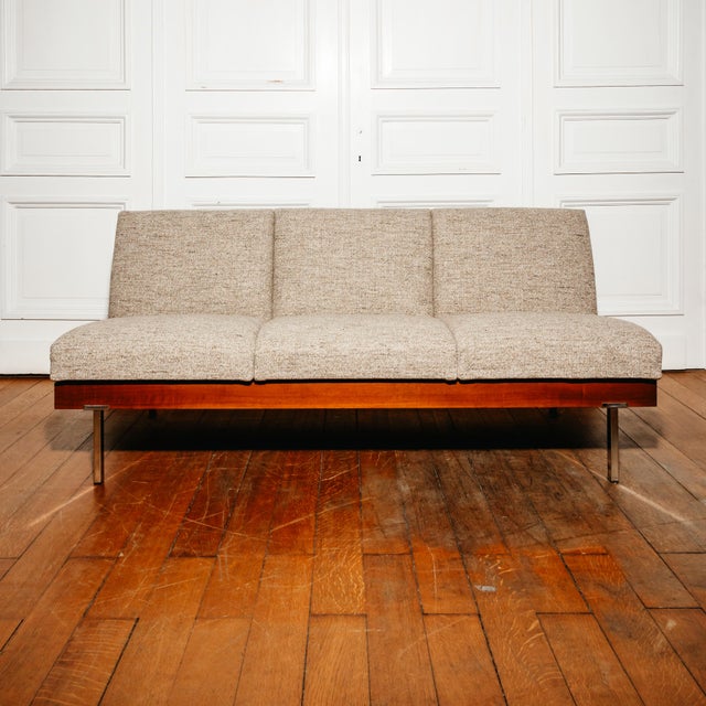 1960s Modernist Living Room Set, 1960s, Set of 3 For Sale - Image 5 of 16