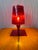 Table Lamp in Red Transparent Polycarbonate by Ferruccio Laviani for Kartell, 2003 For Sale - Image 9 of 16