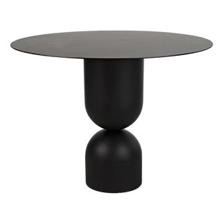 Wanda Dining Table, Black Iron For Sale
