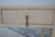 Reclaimed Bleached Elm 3-Drawer Console Table, of classical form with long iron twist drop handles. Simple yet...