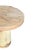 Wood Sculptural Round Table Crafted From Solid Suar Wood, Natural Finish For Sale - Image 7 of 15