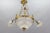 Four Light French Neoclassical Style Gilt Bronze and Glass Chandelier For Sale - Image 4 of 18
