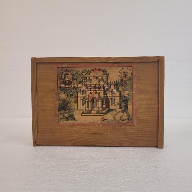 19th Century Fröbels Architektur Board Game based on Friedrich Fröbel, Germany, 1890s For Sale - Image 6 of 18