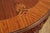 Wood French Court Galleries Rococo Style Round Inlaid Side Table For Sale - Image 7 of 15