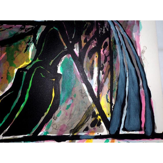 Jacques Poli, Cohérence abstraite, Lithograph For Sale - Image 7 of 10