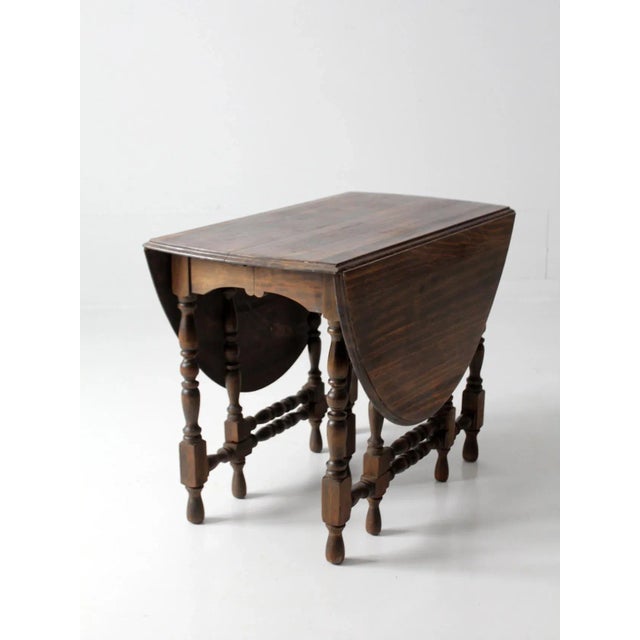 Antique Gate Leg Table Chairish