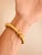 Ilias Lalaounis 1970s 22k Gold Neolithic Revival Ribbed Bracelet For Sale - Image 15 of 15