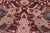Art Nouveau 1990's Pak-Persian Red/Pink Wool Round Rug- 8'1'' X 8'3'' For Sale - Image 4 of 9