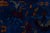Early 20th Century Antique Chinese Art Deco Wool Rug in Cobalt Blue & Plum For Sale - Image 10 of 12