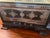 Vintage Mother-of-Pearl Inlay Carved Wood Chest For Sale - Image 4 of 5
