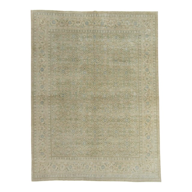 Turkish Vintage Rug 9'11" x 13'1" #21132 For Sale