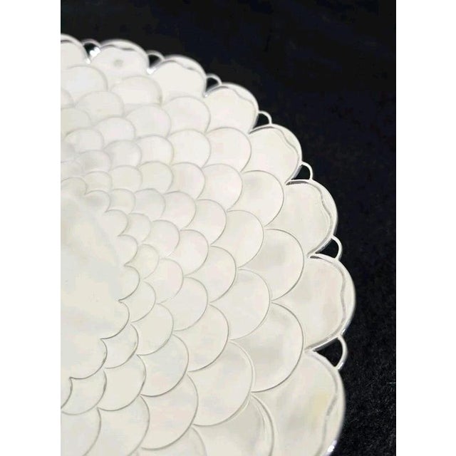1960s Mid-Century Vintage Sterling Silver Cake Stand from Mappin & Webb, 1962 For Sale - Image 5 of 18