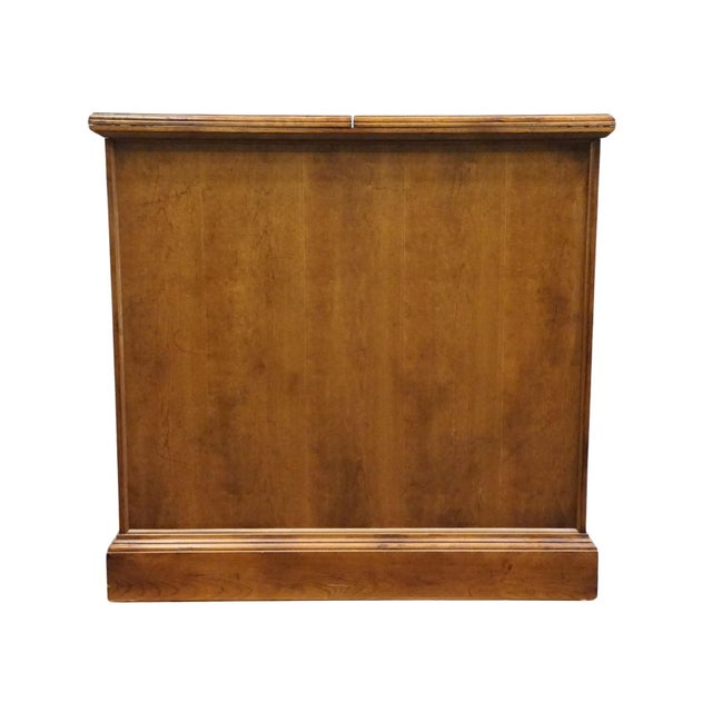 Stickley Furniture Traditional Style Solid Cherry 68" Flip Top Server Buffet 4077 For Sale - Image 17 of 18