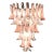 Sumptuous Pink and White Petal Murano Glass Chandelier, Italy, 1980s For Sale - Image 13 of 13