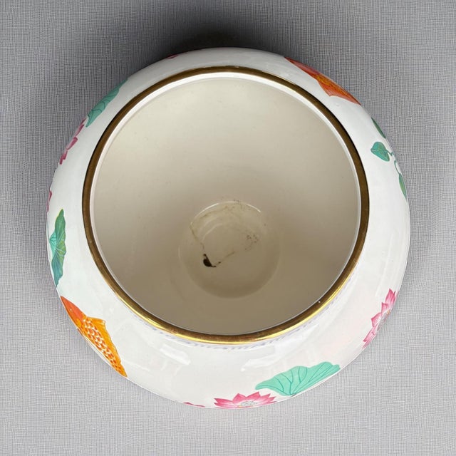 Porcelain Vase - The Vase of the Golden Carp by Zhe Zhou Jiang For Sale - Image 4 of 4