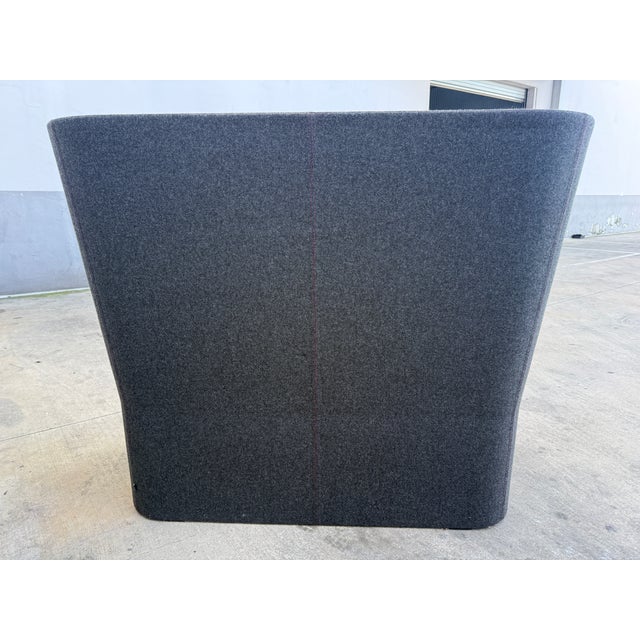 Gray Post Modern Italian Sitland Dorigo Design Group Sofa / Loveseat For Sale - Image 8 of 8