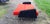 Vintage Sofa in Red and Black Fabric, 1970 For Sale - Image 10 of 12
