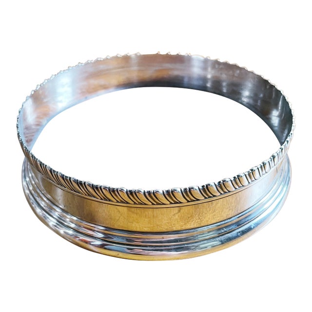 Antique Tiffany and Co Sterling Silver Wine Coaster For Sale