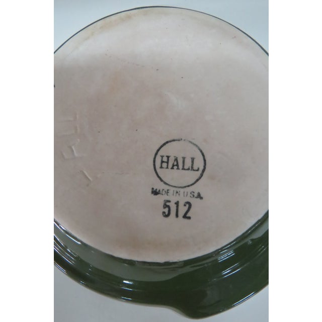Hall Pottery 512 Crock Bowl 4pc Set Mid Century Ceramic Casserole Dishes 4508b For Sale - Image 12 of 14