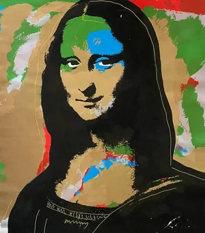 Mona Lisa Gold 1998, Steve Kaufman
