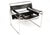 1980s Wassily B3 Armchair in Chrome and Black Leather by Marcel Breuer For Sale - Image 5 of 6