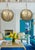 Gold-Tone Metal Spheres, 15” Decorative Pair for Hanging or Stacking For Sale - Image 11 of 11