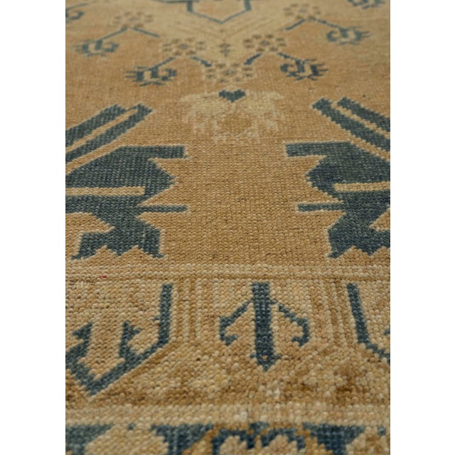 Turkish Turkish Mini Rug Oriental Hand Knotted Vintage Rug 1'9" x 3'7" #21231 For Sale - Image 3 of 8