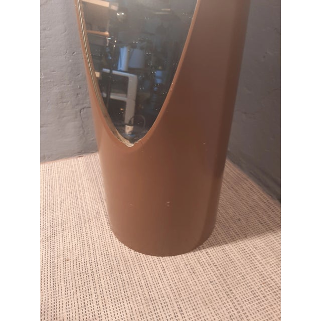 Unghia Floor Mirror in Brown Plastic, 1970s For Sale - Image 4 of 11