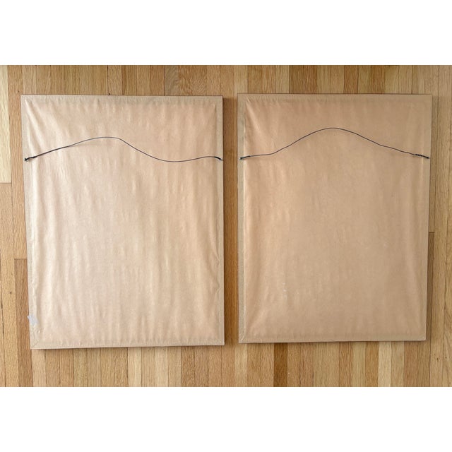 Vintage Botanical Floral Prints, l'Ile De Java, Framed, a Pair Reproduction For Sale - Image 12 of 12