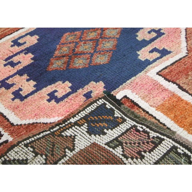 1960s Turkish Oushak Runner For Sale - Image 4 of 7