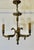 Gold French Gilt Brass Bouillotte Library Ceiling Light, 1890s For Sale - Image 8 of 8