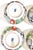 Vintage Imari Rice Bowls – Japanese Floral Vase Panel Design, Scalloped Rim - Set of 6 For Sale - Image 10 of 15