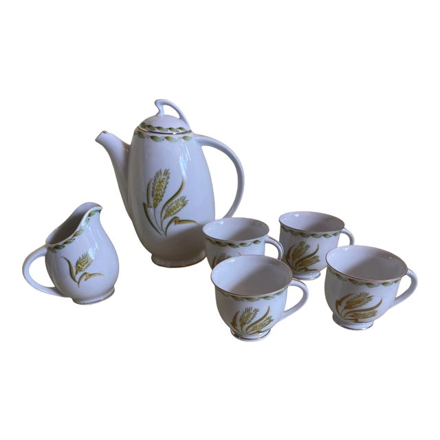 Vintage Shata China Tea Set- 6 Pieces For Sale