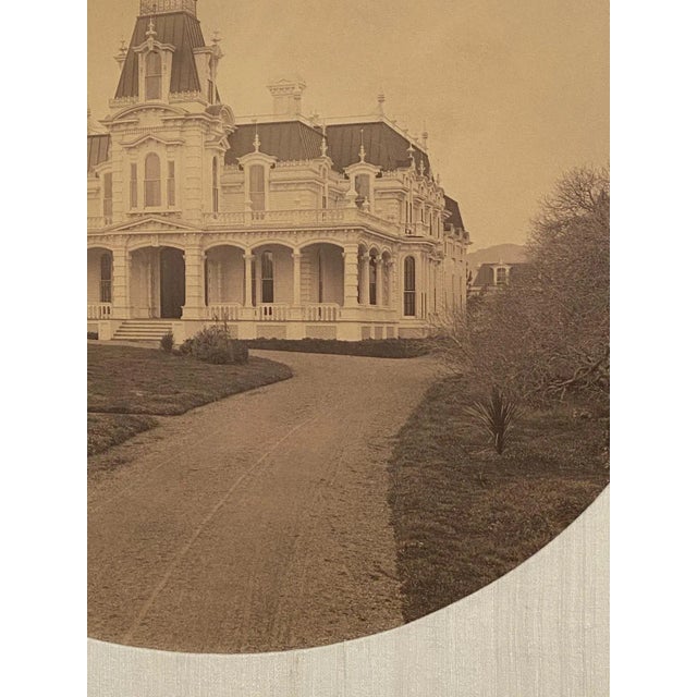Photograph of a Victorian House, Circa 1870 For Sale - Image 4 of 6