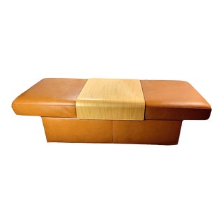 Late 20th Century Ekornes Stressless Paradise Double Ottoman For Sale