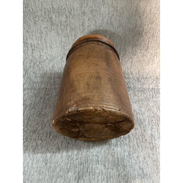 Wood Himachal Pot, 1950s For Sale - Image 7 of 8