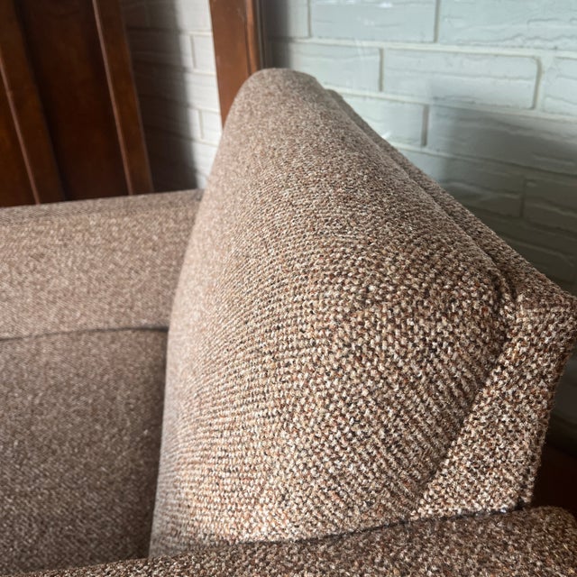 A 1970s Parsons Cube Chair in the Manner of Milo Baughman For Sale In Dallas - Image 6 of 9