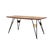 Mid-Century Modern Wooden Coffee Table with Contoured Top, Black Metal Frame, and Brass Accents attributed to Isa Bergamo, Italy, 1950s For Sale - Image 3 of 8