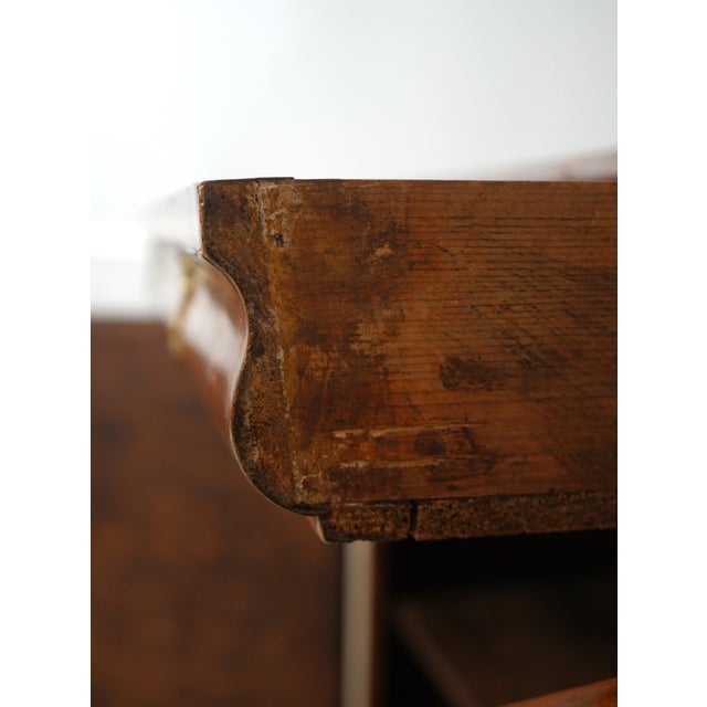 Antique Italian 18th Century Burl Wood 2 Door 2 Drawer Credenza Cabinet For Sale - Image 4 of 18